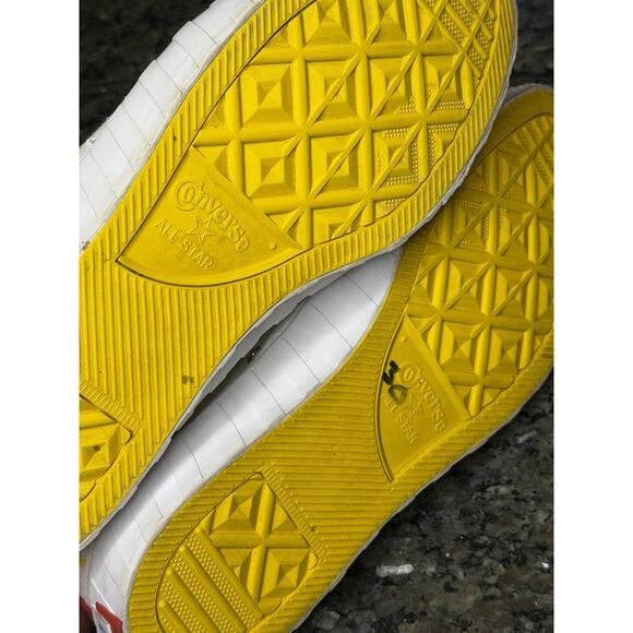 Converse Not A Chuck High Top Shoes White/Blue/Red Size 12 – Preowned - Picture 10 of 14